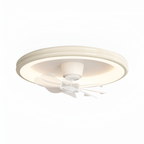 Lámpara Minimalista Con Ventilador De Techo Regulable - Montaje Empotrado