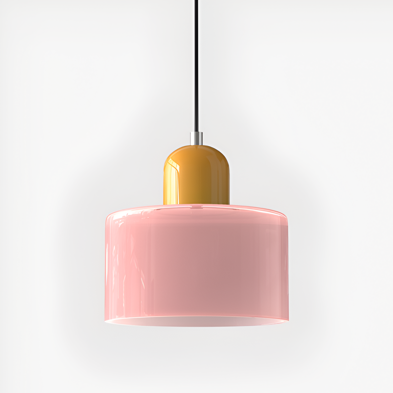 Lámpara Colgante Bicolor Moderna - Luz de Techo Minimalista