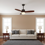 Ventilador Techo Aerodinámico Minimalista - Integrado