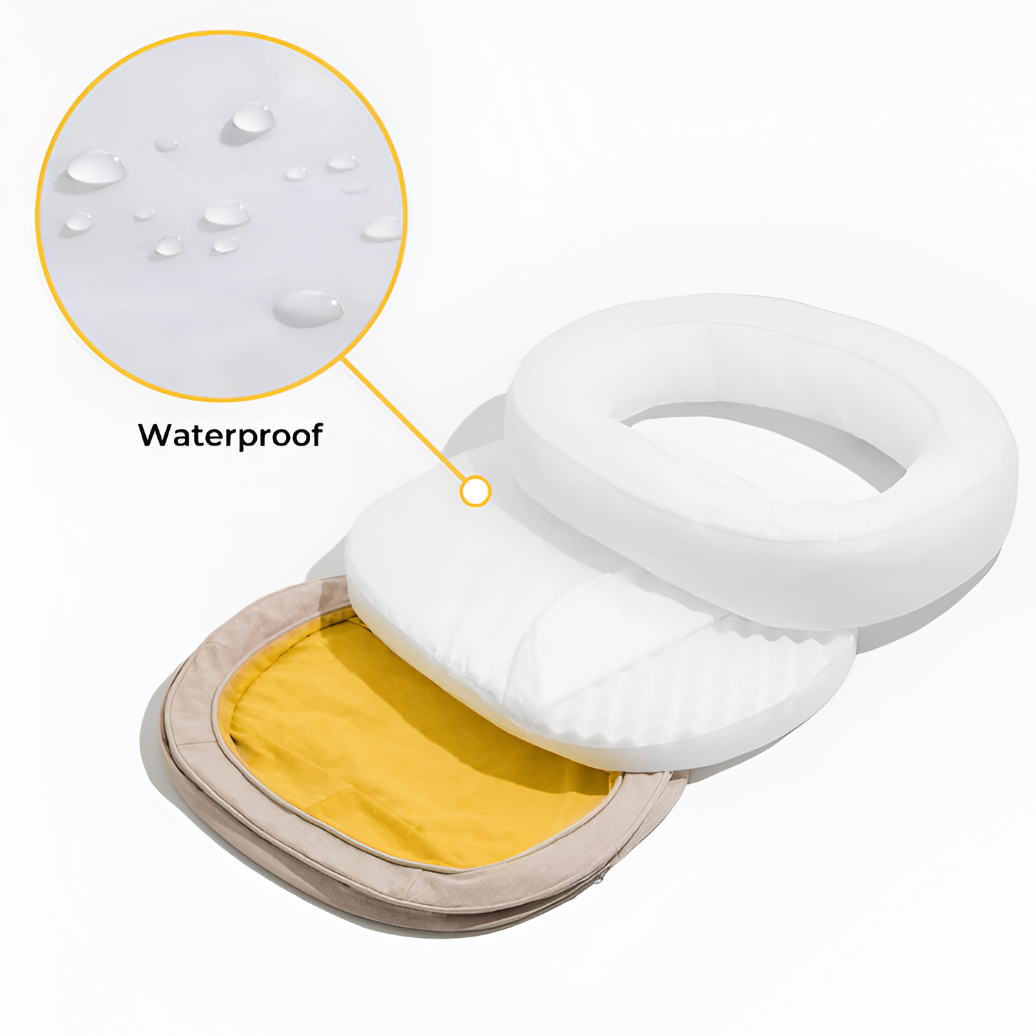 Cama Nido de Felpa para Mascotas - Relajante