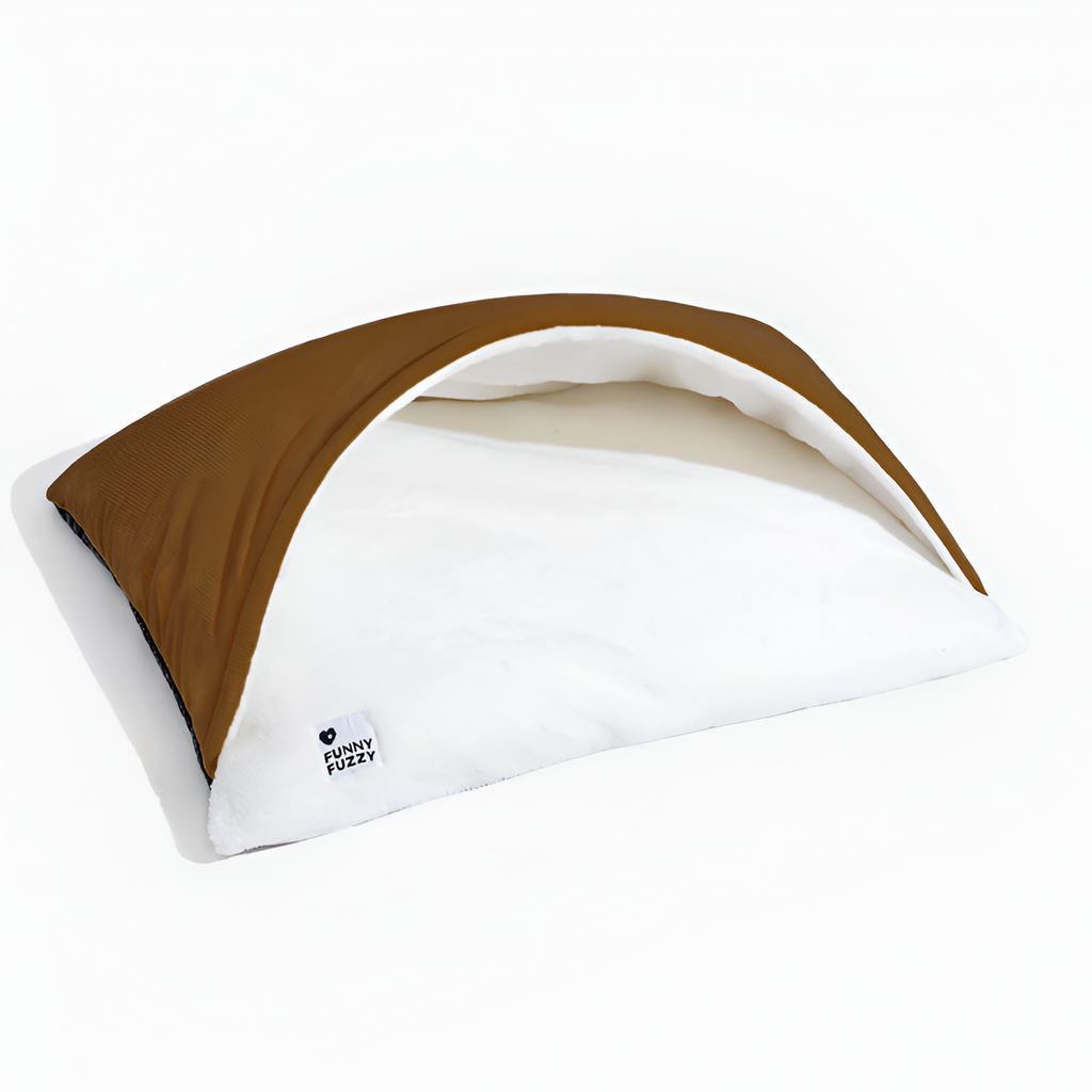 Cama de Mascotas con Capucha - Antideslizante