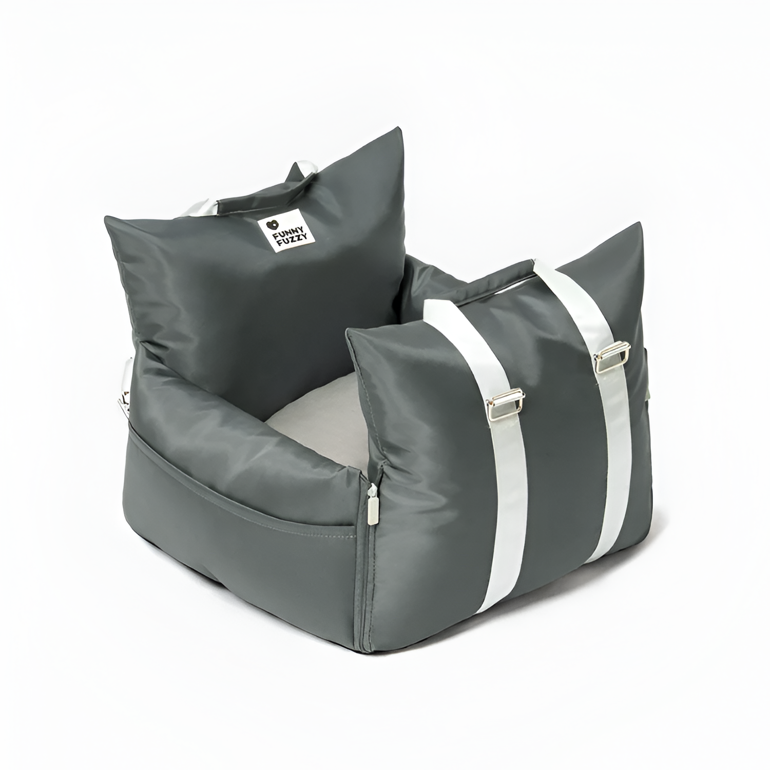Cojín Acolchado Monocromático para Asiento - Ajustable