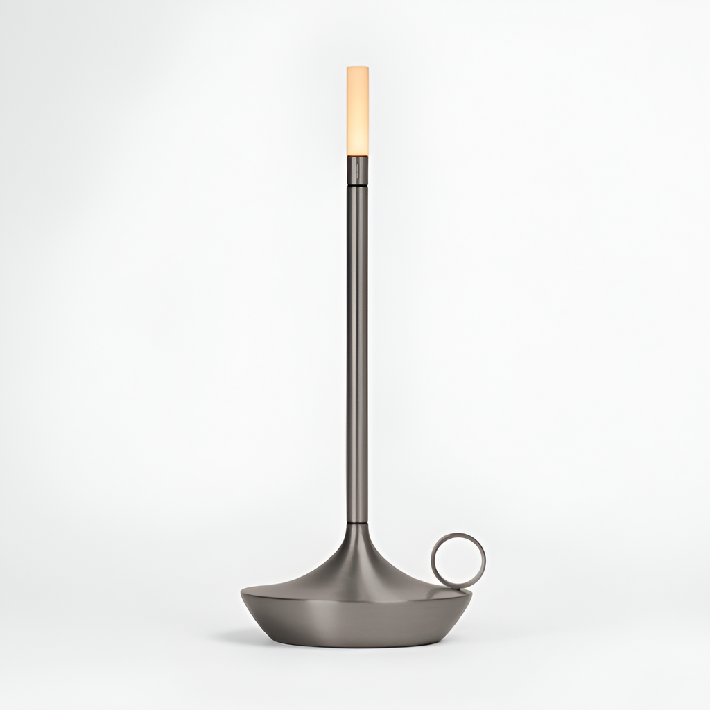 Lámpara de Mesa Cilíndrica – Lámpara Portátil LED
