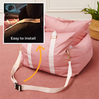 Cojín Acolchado Monocromático para Asiento - Ajustable