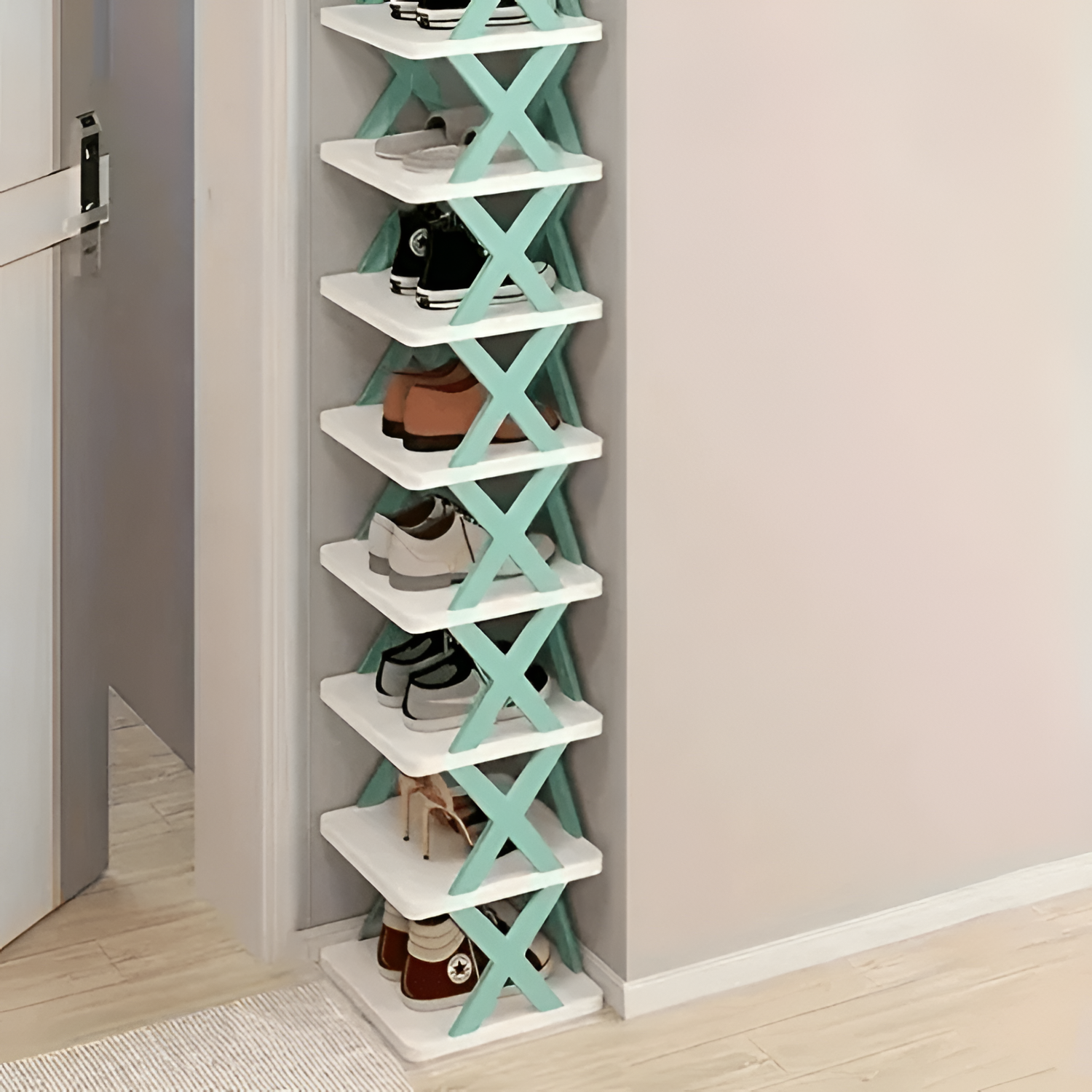 Organizador Modular con Estructura en X - Apilable