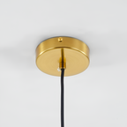 Lámpara Colgante Minimalista de Vidrio - Cableada