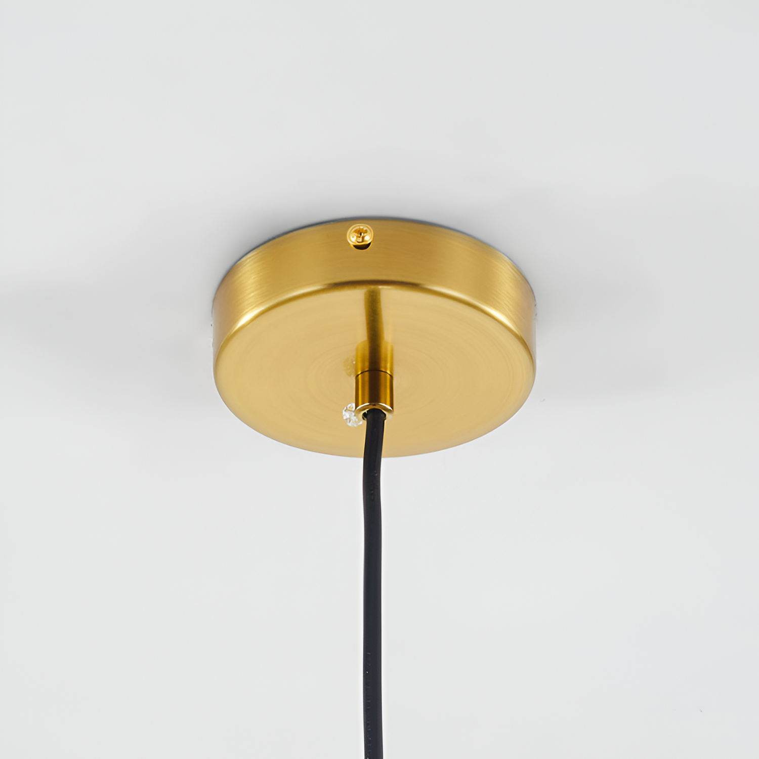 Lámpara Colgante Minimalista de Vidrio - Cableada