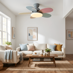 Ventilador de Techo Empotrado de Varias Aspas - Regulable