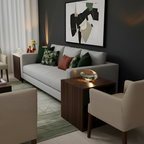 Lámpara Mesa Cristal Minimalista - Escultórica