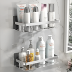 Caddy de Pared Adhesivo Minimalista - Ahorro de Espacio