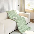Funda de Sofá de Felpa con Plisado a Mano - Protector para Sillón