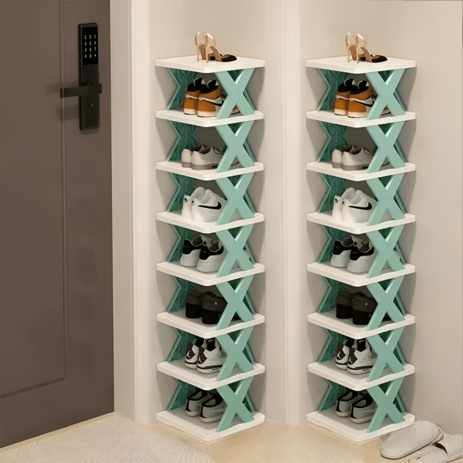 Organizador Modular con Estructura en X - Apilable
