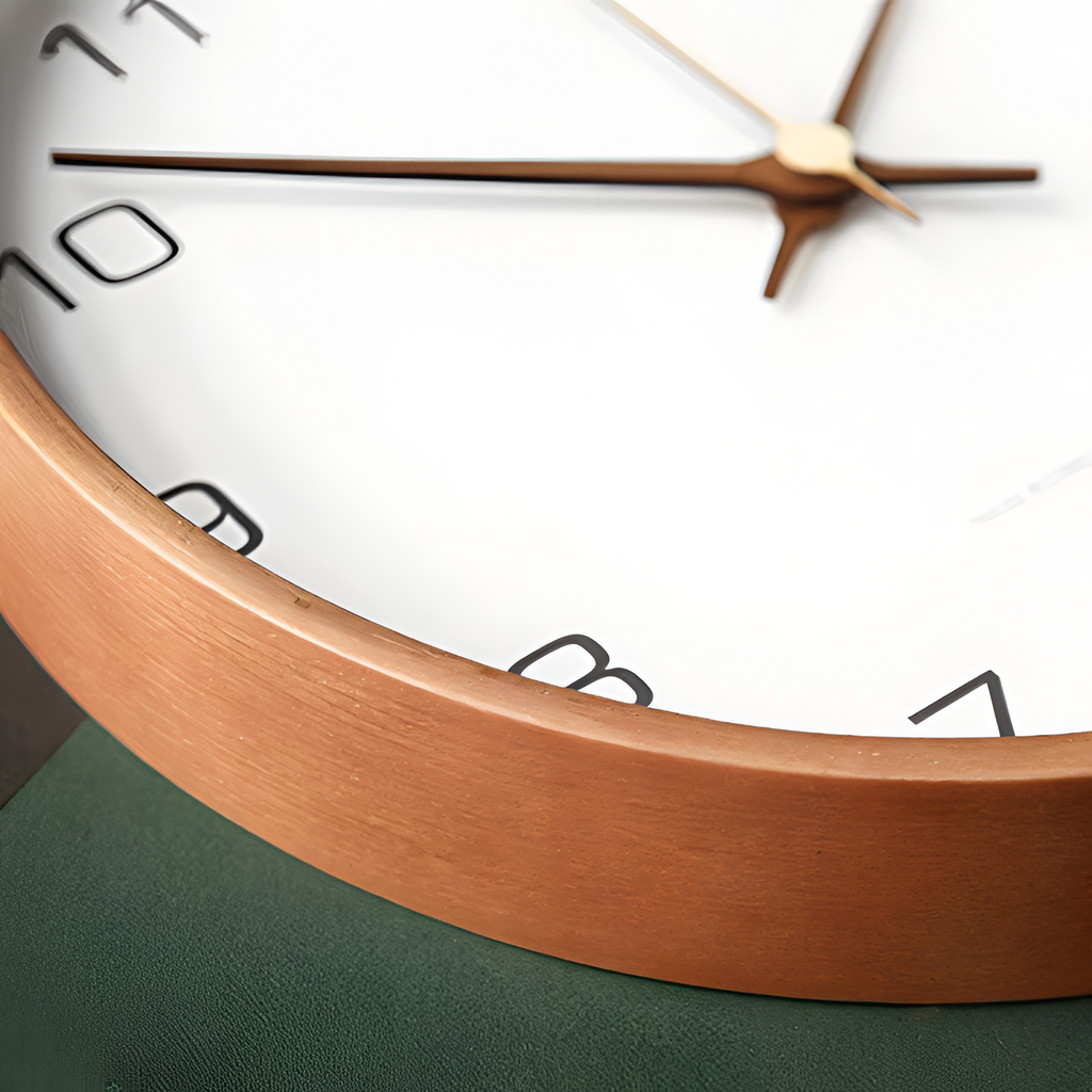 Reloj Pared Silencioso Minimalista - Analógico
