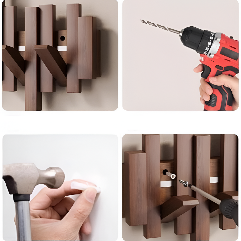 Perchero Modular Minimalista - Ajustable