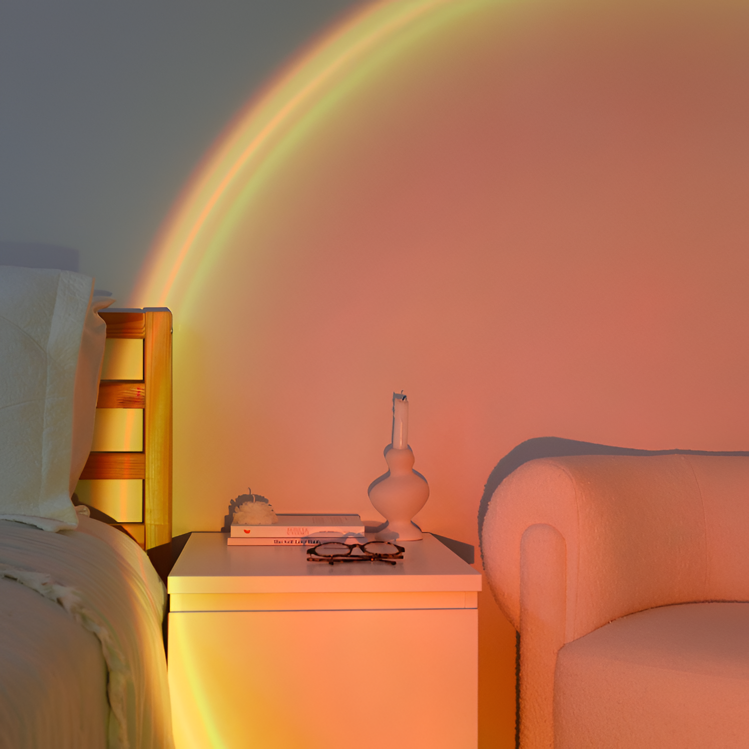 Proyector LED Atardecer - Lámpara de Ambiente para el Hogar