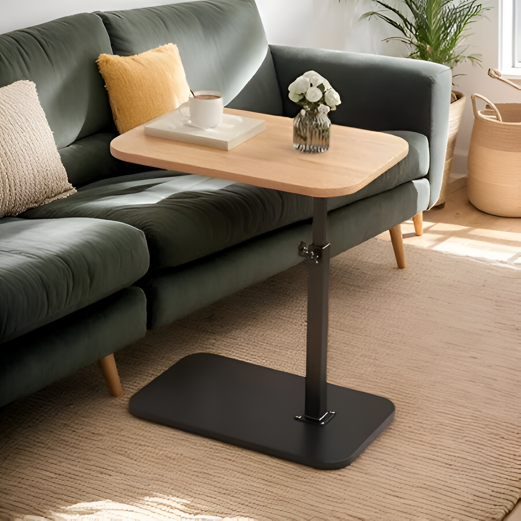 Mesa Lateral Ajustable Minimalista - Funcional