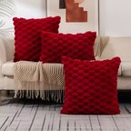 Funda de Cojín con Textura Relieve - Decoración de Hogar