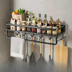 Estante Organizador De Pared Minimalista - Ranurado