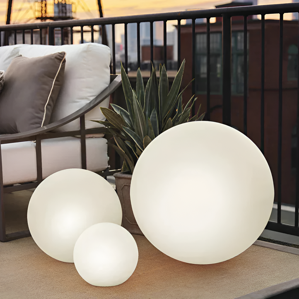 Esfera Luminosa Flotante Minimalista - Versátil