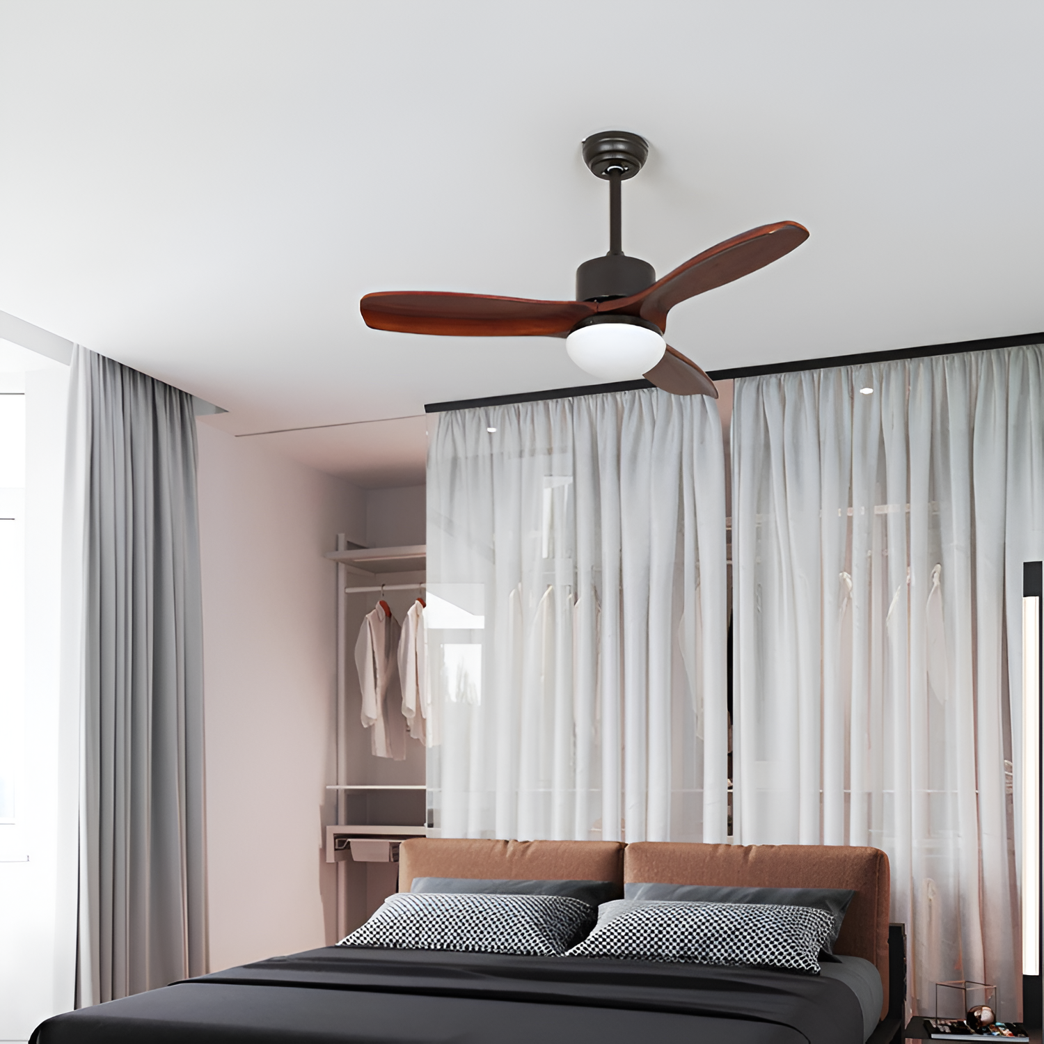 Ventilador Techo Aerodinámico Minimalista - Integrado