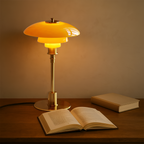 Lámpara de Mesa Modernista - Iluminación Ambiental para Salón