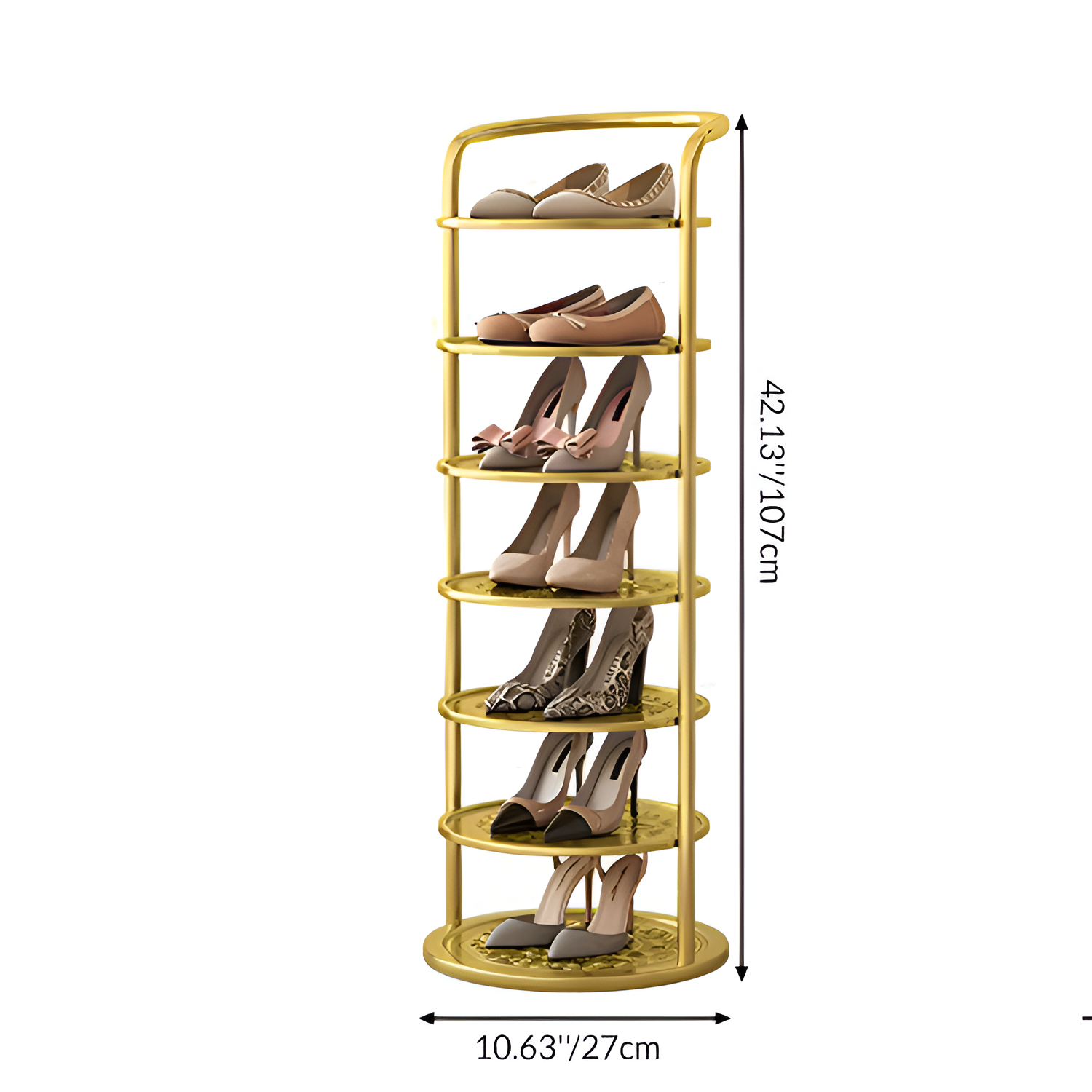 Zapatero Giratorio Minimalista - Giratorio