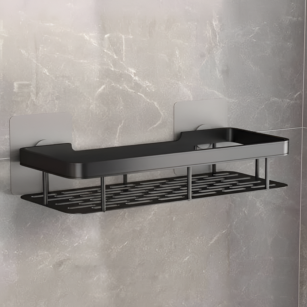 Caddy de Pared Adhesivo Minimalista - Ahorro de Espacio