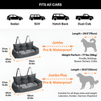 Cama de Coche para Perros de Cojín Sólido - Funcional