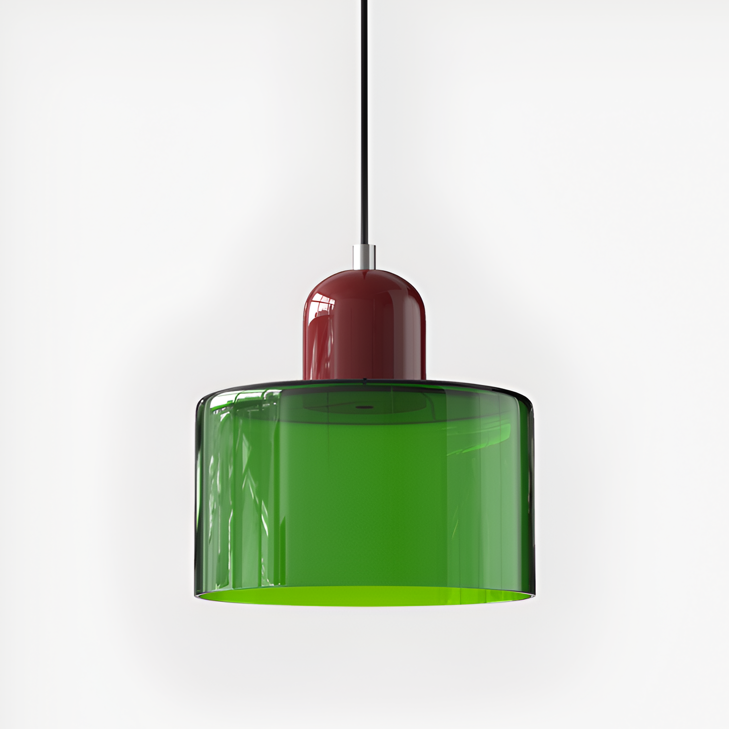 Lámpara Colgante Bicolor Moderna - Luz de Techo Minimalista