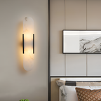 Aplique de Pared Alargado Minimalista - Alabastro