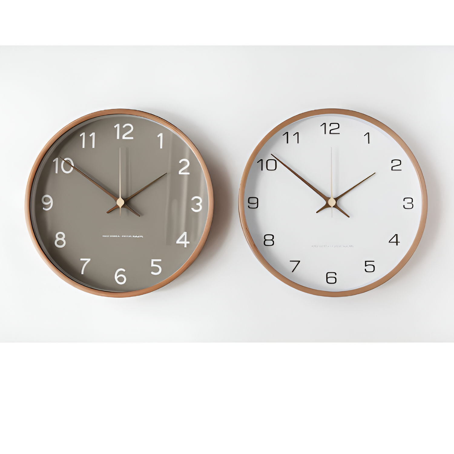 Reloj Pared Silencioso Minimalista - Analógico