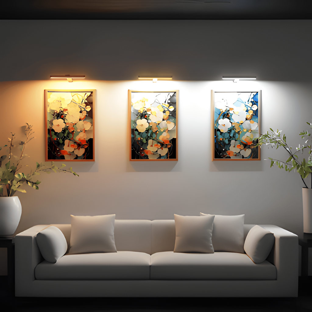 Luz De Cuadro Atenuable Minimalista - Ajustable