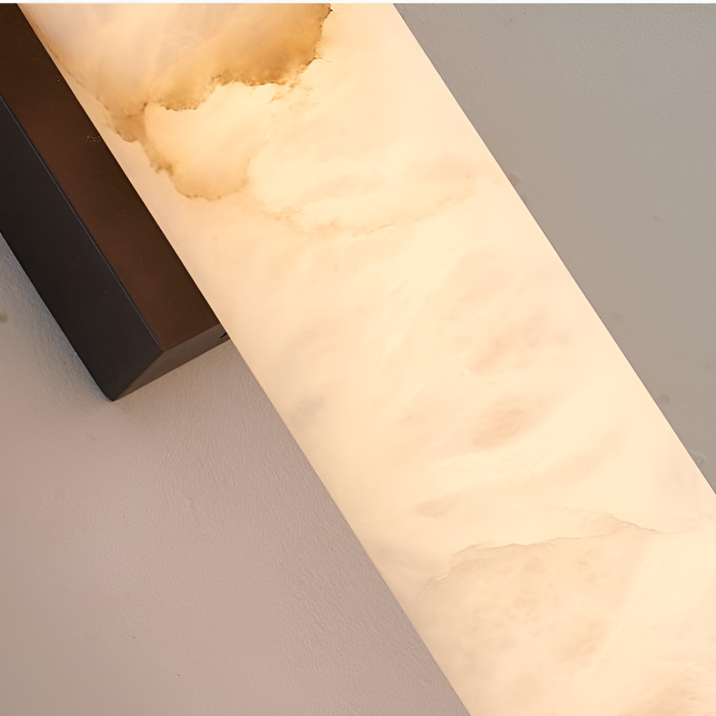 Aplique de Pared de Alabastro Minimalista - Lineal