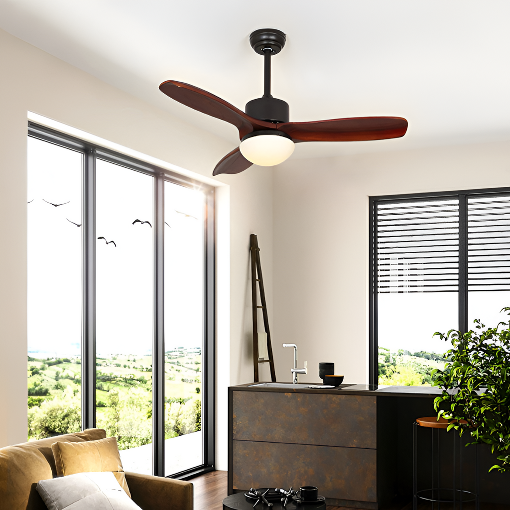 Ventilador Techo Aerodinámico Minimalista - Integrado