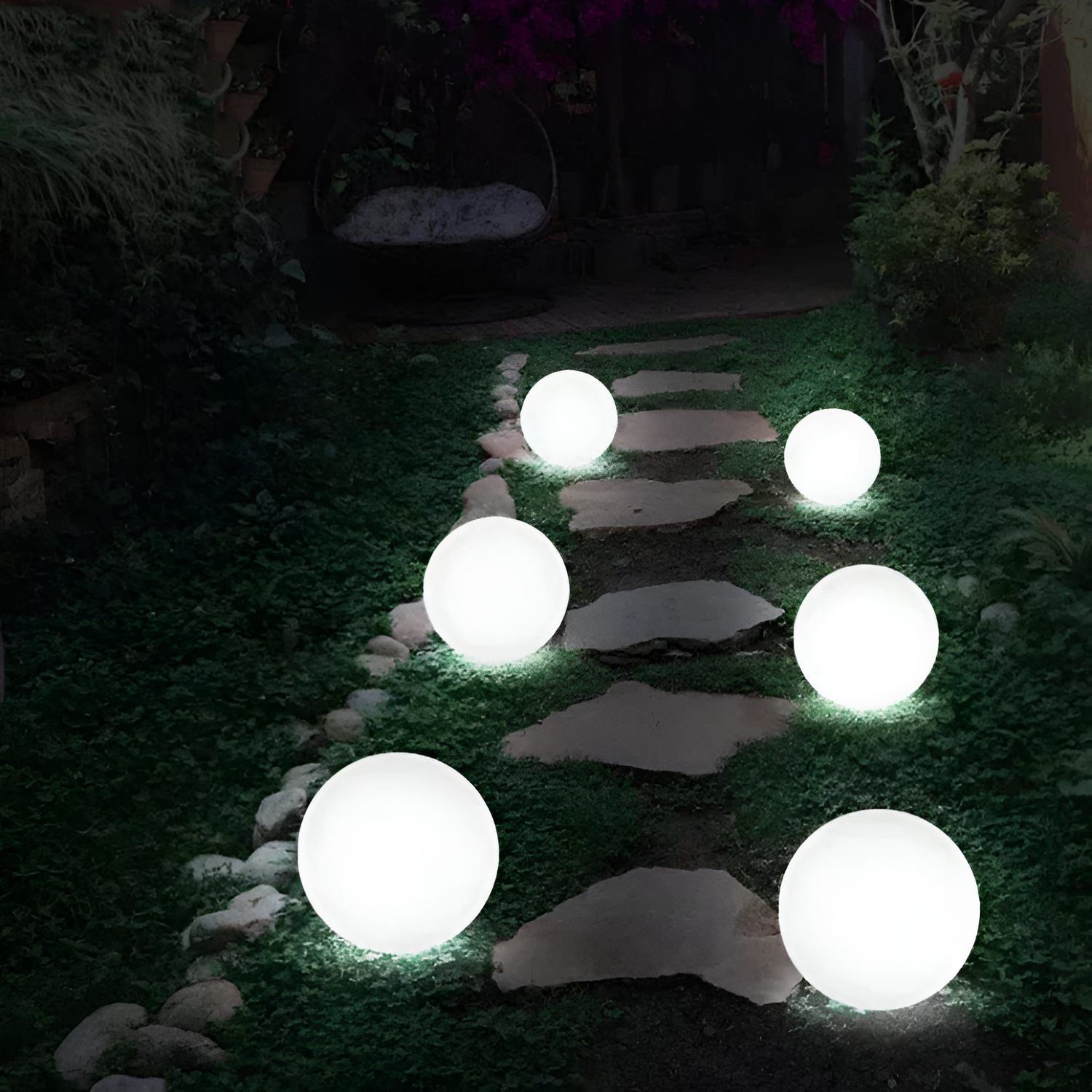 Esfera Luminosa Flotante Minimalista - Versátil