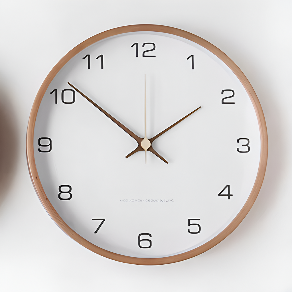 Reloj Pared Silencioso Minimalista - Analógico