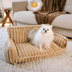 Sofá Convertible de Pana para Mascotas