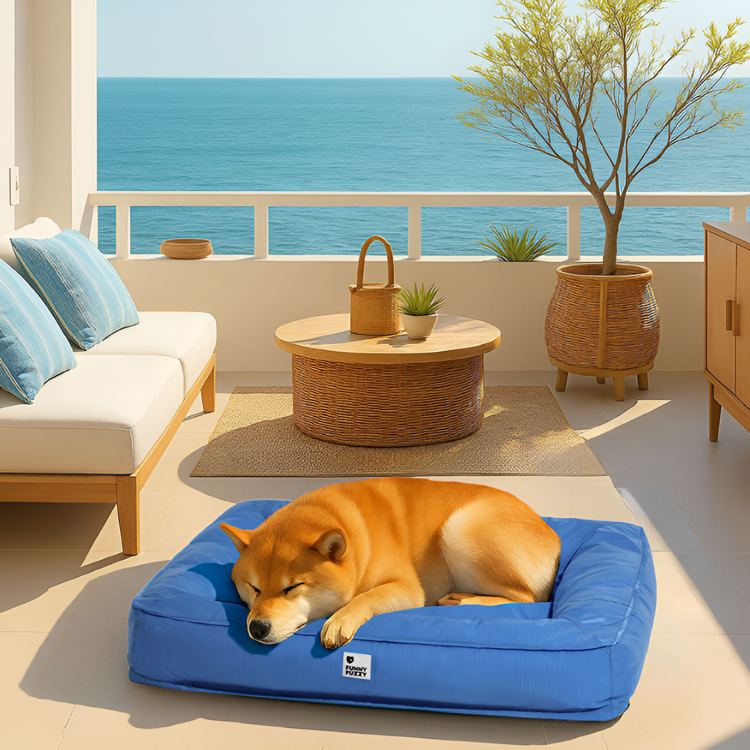 Cama Antidesgarros para Perros - Resistente a Mordidas