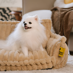 Sofá Convertible de Pana para Mascotas