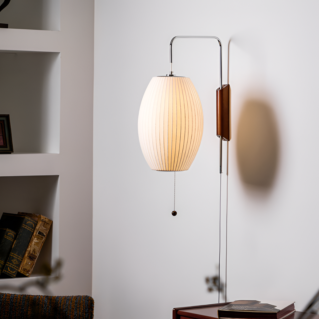 Aplique Pared Minimalista Mid-Century - Brazo Móvil