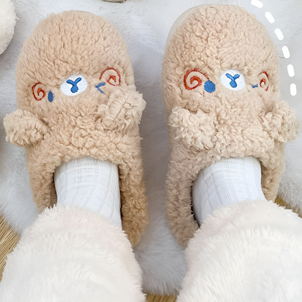 Pantuflas de Personaje para Mujer - Brunch de Fin de Semana