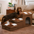 Escaleras Almacenamiento a Cuadros para Mascotas - Plegables