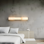 Aplique de Pared de Alabastro Minimalista - Lineal