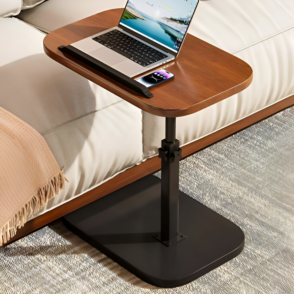 Mesa Lateral Ajustable Minimalista - Funcional