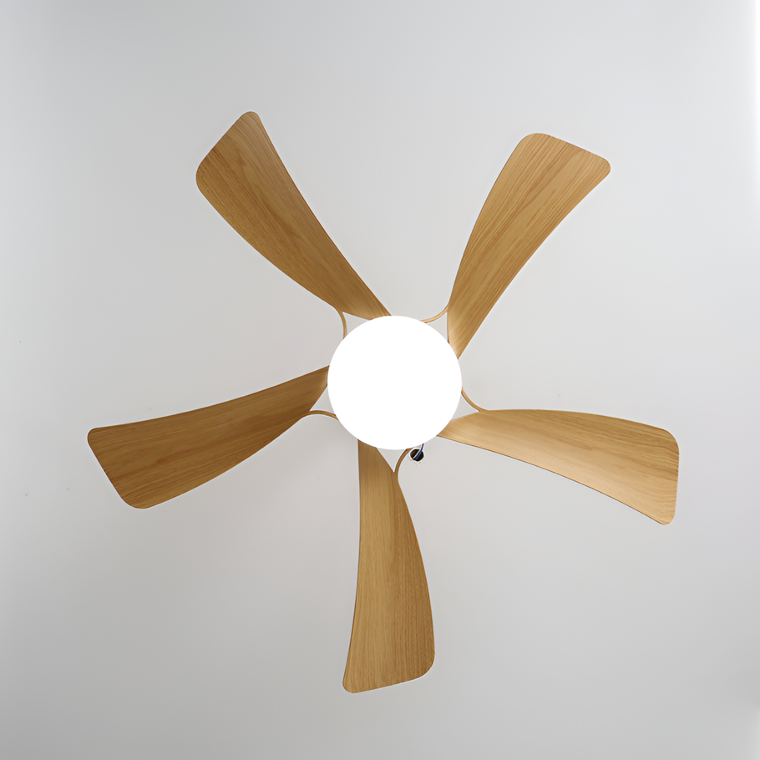 Ventilador de Techo con Aspas Curvas Minimalista - Regulable