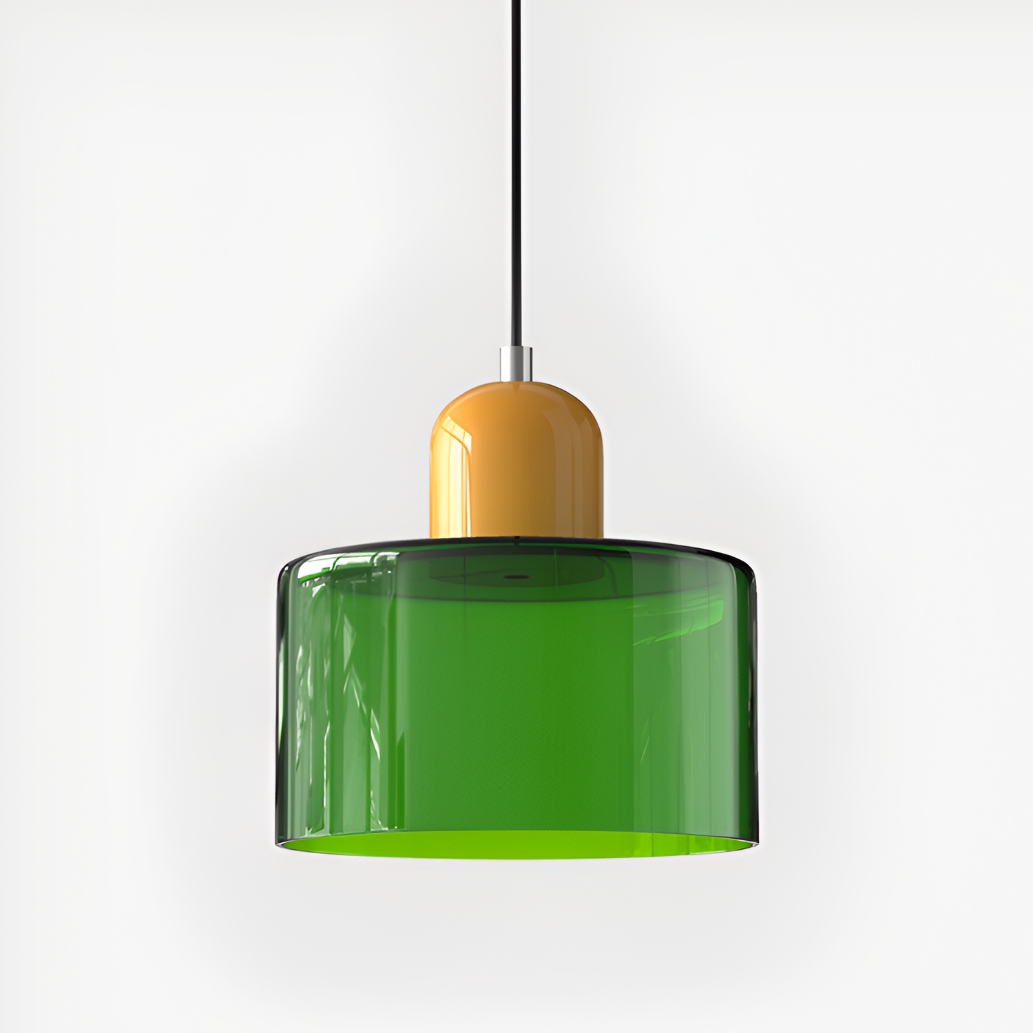 Lámpara Colgante Bicolor Moderna - Luz de Techo Minimalista