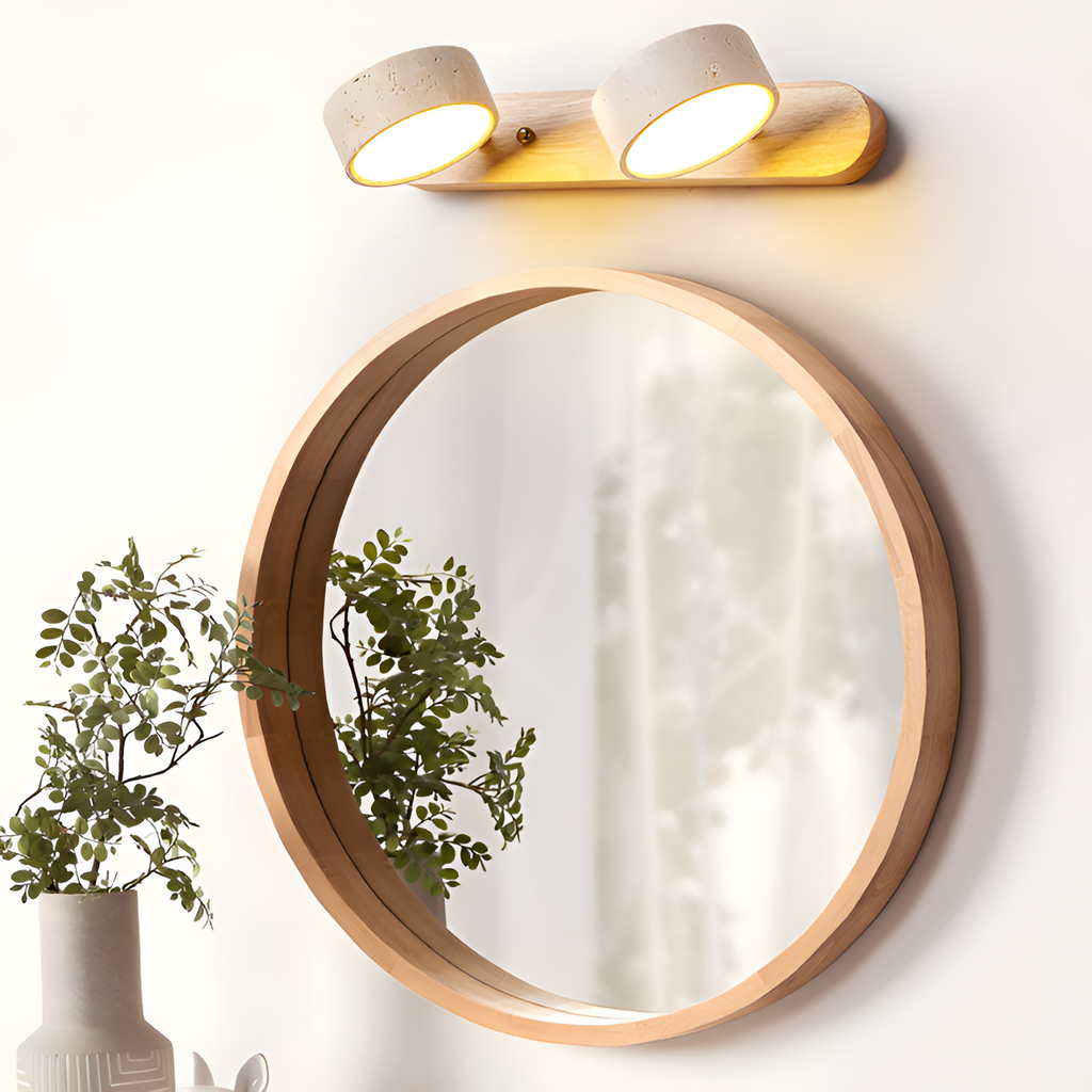 Lámpara de Pared Travertine Minimalista - Ajustable