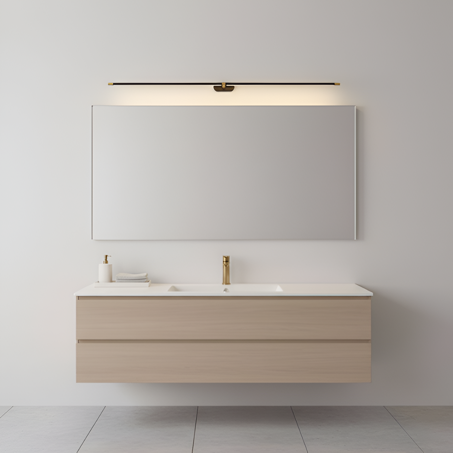 Lámpara Lineal de Pared - Giratoria