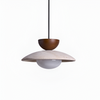 Lámpara Colgante de Travertino Minimalista - Geométrica