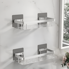 Caddy de Pared Adhesivo Minimalista - Ahorro de Espacio